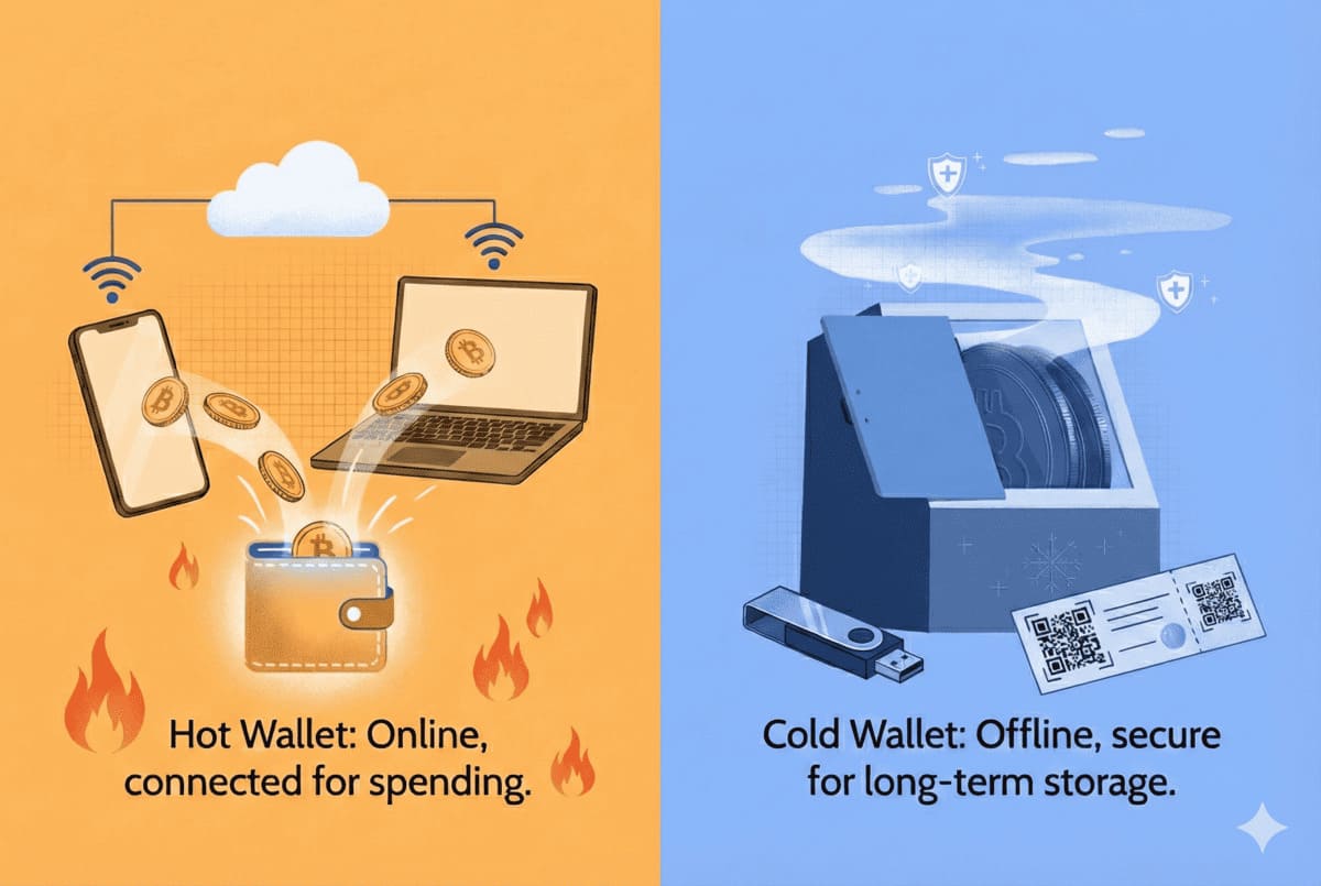Cold storage security illustration