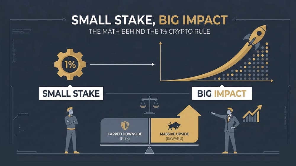Small Stake, Big Impact: The Math Behind the 1% Crypto Rule